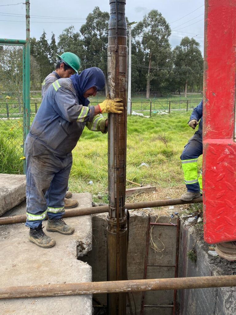 Pozo acueducto Santa Ana