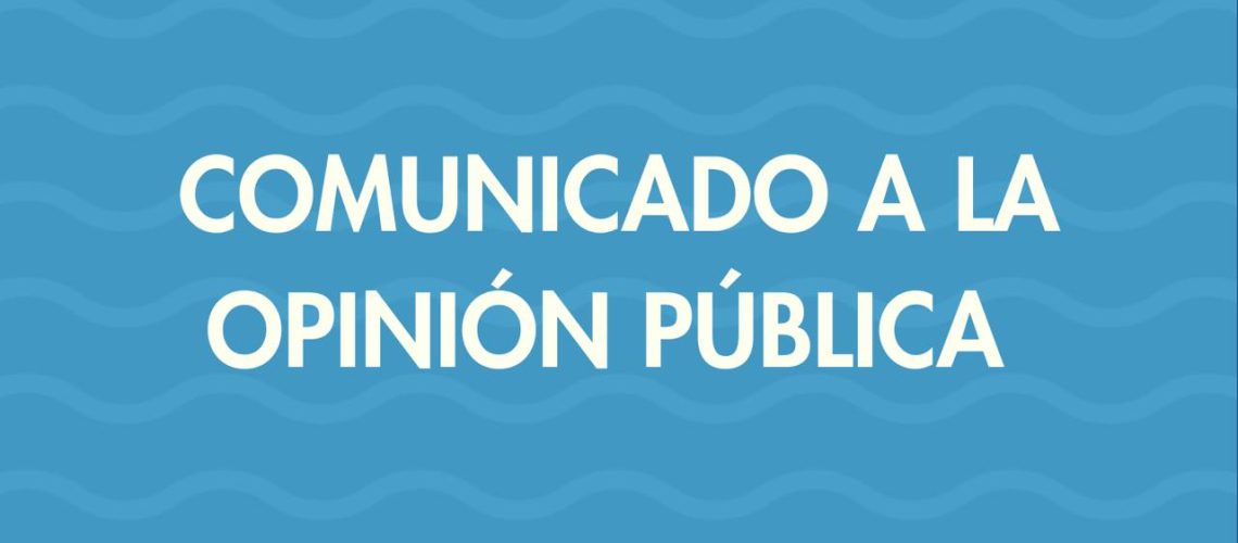Comunicado de opinion